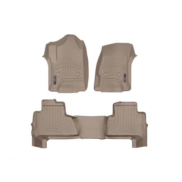 Front and Rear Floorliners, 45607-1-2
